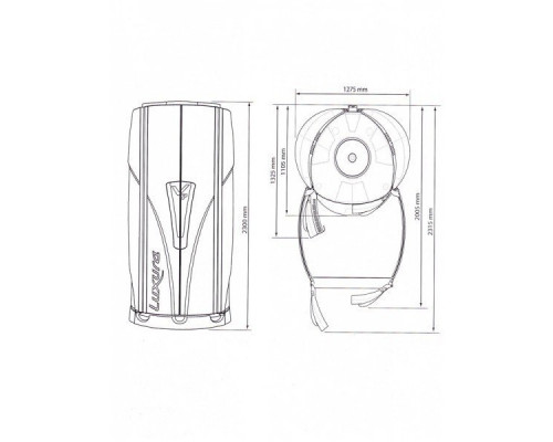 Солярий Luxura V7 High intensive